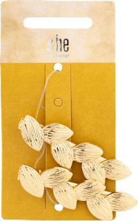 Haarspangen Blätter gold  s-he stylecollection