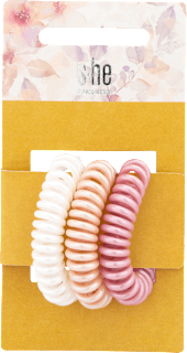 Spiralhaargummi-Set  s-he stylecollection