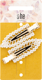 Haarspangen Perlen weiß s-he stylecollection