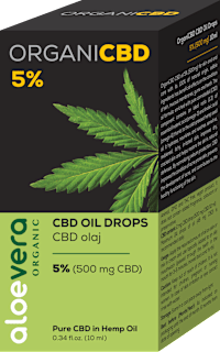 CBD olaj 5% aloevera ORGANIC