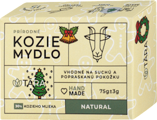 Prírodné kozie mydlo Natural TĀRA