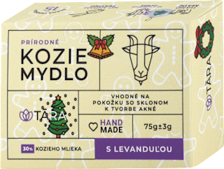Prírodné kozie mydlo TĀRA Levanduľa TĀRA