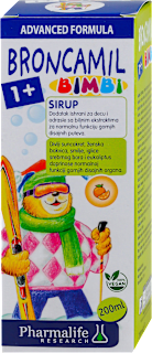 BRONCAMIL BIMBI sirup za decu 1+god., dodatak ishrani Pharmalife