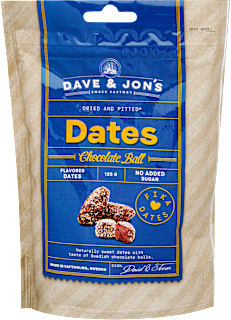 Ízesített datolya, kókuszos csokoládégolyó ízű DAVE & JON'S