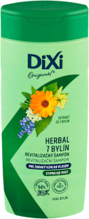 Revitalizačný šampón na vlasy Herbal 7 bylín DiXi