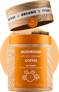 Instant kava obogaćena gljivama – Go Sharp! MUSHROOM CUPS