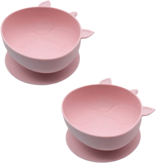 Set castronele de silicon, model unicorn melii