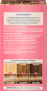 Haarfarbe Intensiv Color Creme Kühles Hellblond 8.1 réell‘e