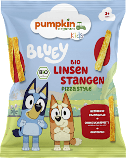 Kindersnack Linsen Stangen Pizza Style ab 3 Jahren pumpkin organics