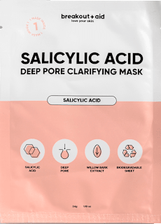 pleťová maska Salicylic Acid Deep Pore breakout+aid
