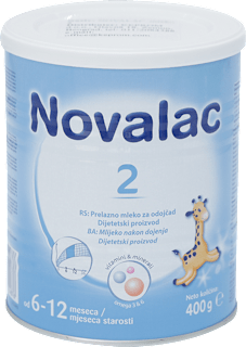 Prijelazna mliječna formula 2 za bebe od 6+ mj. Novalac