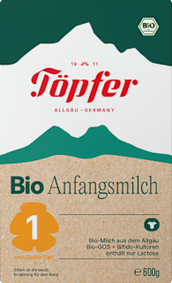 Anfangsmilch 1 von Geburt an Töpfer