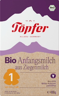 Anfangsmilch 1 aus Ziegenmilch von Geburt an Töpfer