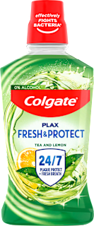 Płyn do płukania jamy ustnej Plax Fresh&Protect Tea and Lemon Colgate