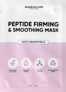 pleťová maska peptide firming & smoothing breakout+aid