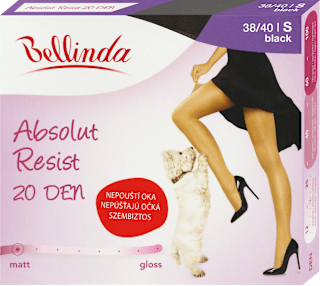 punčochové kalhoty Absolut Resist velikost 38/40 black Bellinda