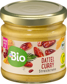 Cremă tartinabilă curmale și curry ECO dmBio