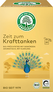 Früchtetee "Zeit zum Krafttanken" (20 Beutel) LEBENSBAUM