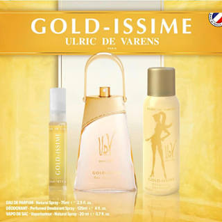 Geschenkset Gold-Issime 3tlg ULRIC DE VARENS