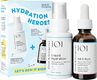 Geschenkset Hydration Heroes 2 tlg. Geek&Gorgeous
