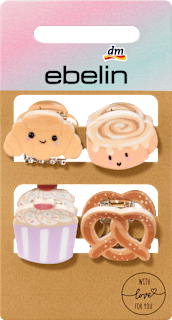 Haarklammern Gebäck ebelin