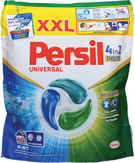 Mosókapszula fehér és világos ruhákhoz XXL Persil