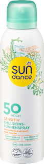 Слънцезащитен спрей - емулсия Sensitiv, SPF 50 sundance