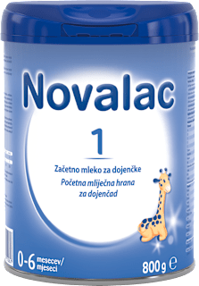 Začetno mleko za dojenčke 1, 0-6 mesecev Novalac