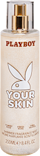 Csillámos test- és hajpermet Your Skin PLAYBOY