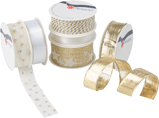 Geschenkband gold sortiert PATTBERG