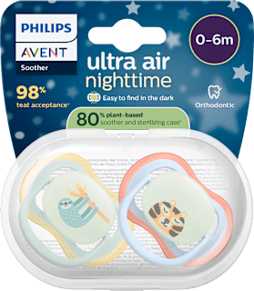 Силиконова залъгалка Коала Night, светеща, 0-6 м PHILIPS AVENT