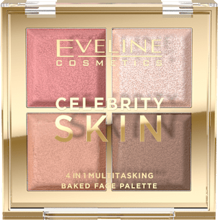 Paleta do konturowania twarzy wielofunkcyjna 4 w 1 EVELINE COSMETICS