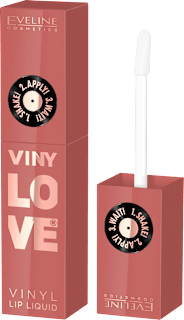 Tekoče rdečilo za ustnice VinyLove, 04 Peachy EVELINE COSMETICS