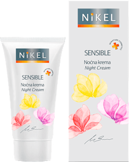 Noćna krema za lice Sensible NIKEL
