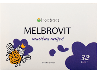 Melbrovit matična mliječ – pastile hedera