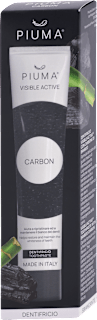 Zubná pasta s aktívnym uhlím  Piuma