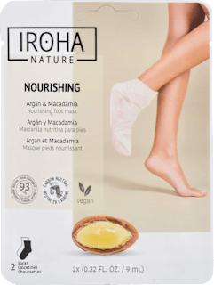 Vyživujúca maska na nohy Nourishing IROHA nature