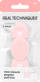 mini miracle concealer puff trio spužvice za nanošenje korektora, više vrsta REAL TECHNIQUES