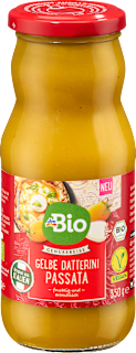 Tomatensauce Gelbe-Datterini-Passata dmBio