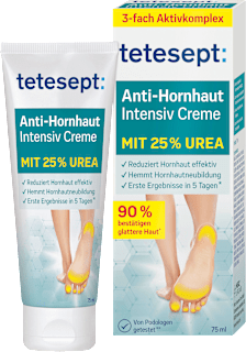 Fußcreme Anti Hornhaut 25 % Urea tetesept