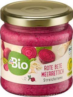 Streichcreme Rote Bete Meerrettich dmBio