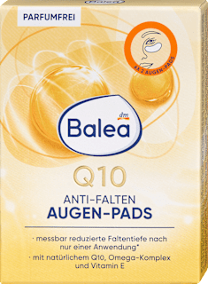 Q10 ránctalanító zselés tapasz szemkörnyékre Balea