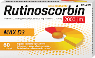 Suplement diety Max D3 2000 j.m. Rutinoscorbin