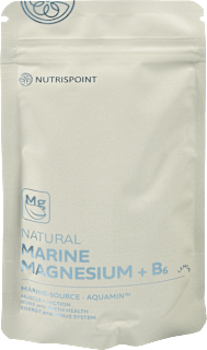 Naravni magnezij z vitaminom B6 in inulinom s sladilom - okus limona NUTRISPOINT
