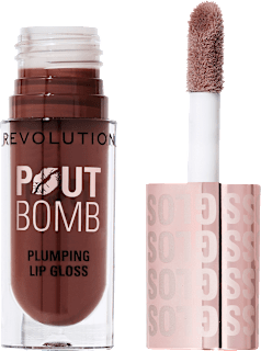 Pout Bomb gloss Espresso Cool Nude REVOLUTION
