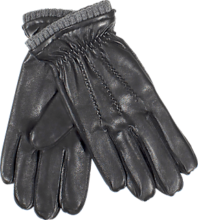 Kožne rukavice za muškarce, vel. M, 1 par - Black PURSET