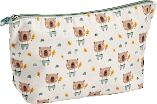 Kulturbeutel Kinder beige Bär Vito & Joe