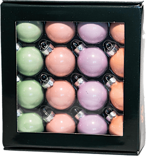 Set globuri asortate pentru Crăciun 80 mm KOOPMAN