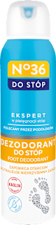 Dezodorant do stóp zapobiegający otarciom z kaolinem No36