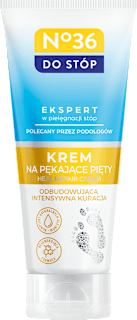 Krem na pękające pięty odbudowująca intensywna kuracja No36